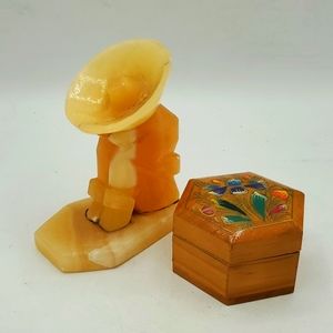 Vintage Mexican art pieces